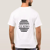 Operatie Gladio T-shirt (Achterkant)