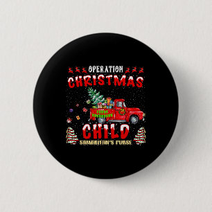 Operatie Kerst Kind Grappig Familie Matching XM Ronde Button 5,7 Cm