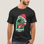 Operatie Kerstkind Samaritaanse tas X Mas T-shirt (Voorkant)