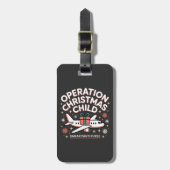 Operatie Kerstkind Samaritan Purse  Bagagelabel (Voorkant verticaal)