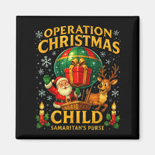 Operatie Kerstkind Samaritan's Purse Ballon Magneet