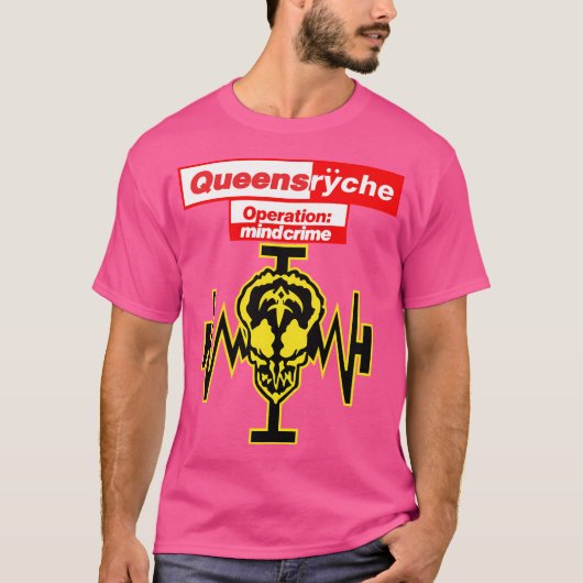 Operatie Queensryche Mindcrime 2020 T-shirt (Voorkant)