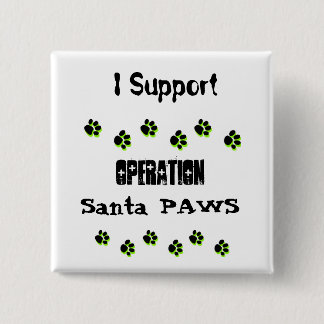 Operatie Santa Paws Button