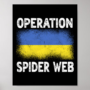 Operatie Spinnenweb Oekraïne Helden Oekraïense Vla Poster