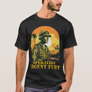 Operatie Urgent Fury Grenada Veteran Gift T-shirt