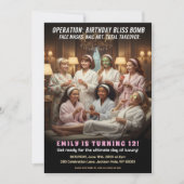 Operatie Verjaardagsgeluk Spa Feestje Kaart (Voorkant)