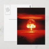 Operation Castle 11 Megaton ROMEO Event Atomic Briefkaart (Voorkant / Achterkant)