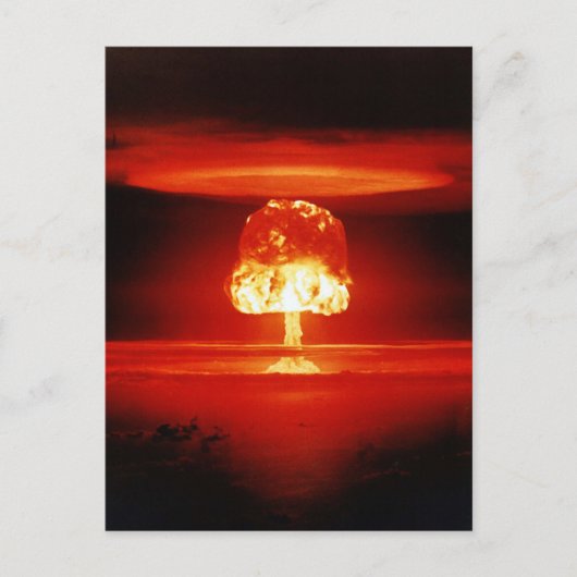 Operation Castle 11 Megaton ROMEO Event Atomic Briefkaart (Voorkant)