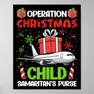 Operation Christmas Child Smaritan's Purse Funny F Poster