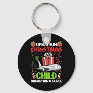 Operation Christmas Child Smaritan's Purse Funny F Sleutelhanger