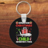 Operation Christmas Child Smaritan's Purse Funny F Sleutelhanger (Voorkant)
