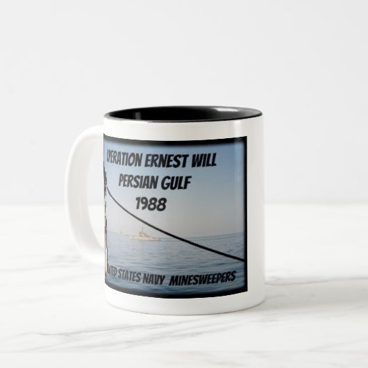 Opération Ernest Will Coffee Mug (Devant gauche)