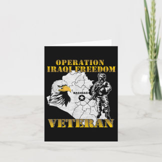 Operation Iraqi Freedom OIF Combat Veteran  Kaart