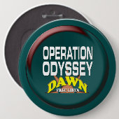 Operation Odyssey Dawn Ronde Button 6,0 Cm (Voorkant /achterkant)