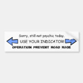 Opération Prevent Road Rage Sticker #1 (Devant)