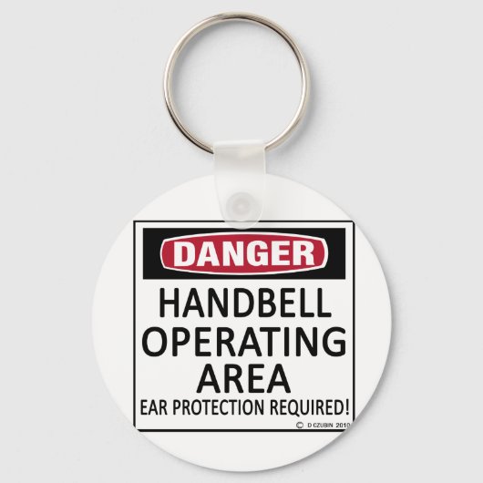 Operationeel gebied Handbell Sleutelhanger (Voorkant)