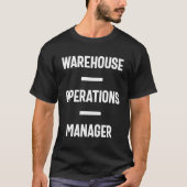 Operationeel wagenpark Manager Cadeaus Funft Job T T-shirt (Voorkant)
