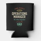 Operations Manager en papa Blikjeskoeler (Voorkant)