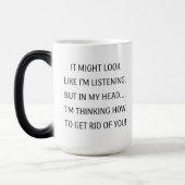 Operations Manager Funny Gezegde Magische Mok (Links)