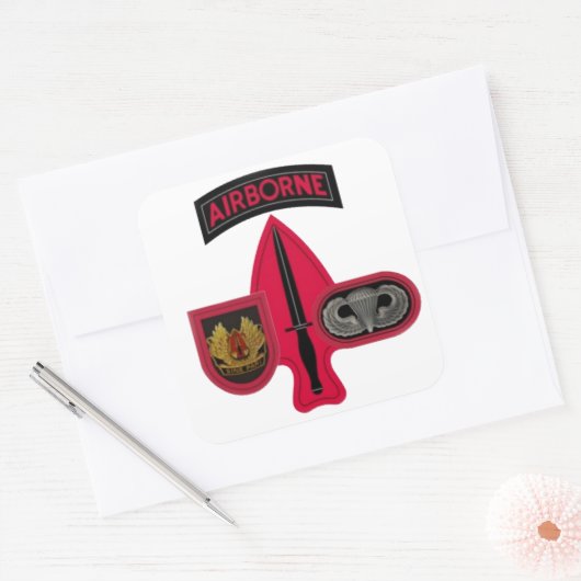 OPÉRATIONS SPÉCIALES STICKERS DE COMMANDE (Enveloppe)