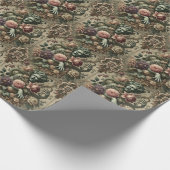 Operatische weelde - Gotische bloemenbarok Cadeaupapier (Hoek)