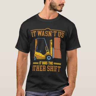 Operator heftruckchauffeur Vaderdag Grappige heftr T-shirt