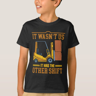 Operator heftruckchauffeur Vaderdag grappige heftr T-shirt