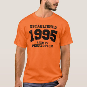 Opgebouwd in 1995 verouderd tot perfectie t-shirt