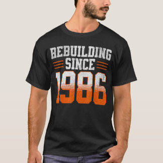 Opgebouwd sinds 1986 vintage t-shirt