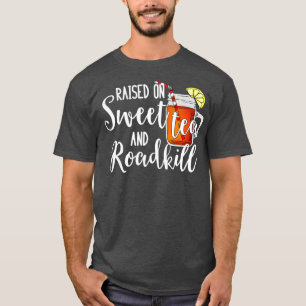 Opgebracht op de jacht op snoepgoed in de theebran t-shirt