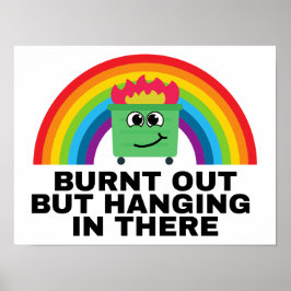 Opgebrand maar toch nog doorbijten  poster