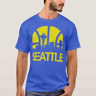 Opgebroken Seattle Supersonics Skyline T-shirt
