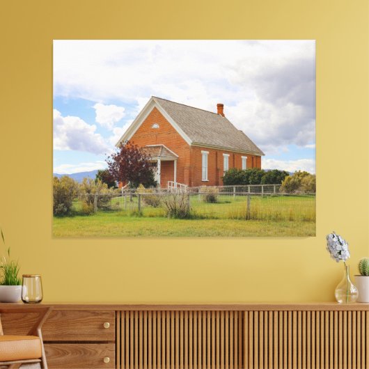 Opgedragen 1892 canvas afdruk (Insitu (Woonkamer))
