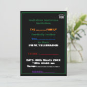 OPGEDRAGEN AAN GOD AAN TE PASSEN KOELE WITTE TEKST KAART (Staand voorkant)