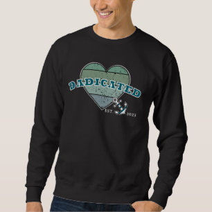 "Opgedragen" Nautical Vintage Hart Vaderdag Trui