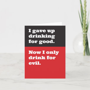 Opgegeven Drink voor het goede, nu Drink voor het  Kaart