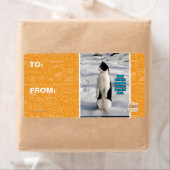 Opgegroeid door pinguïns etiket (Insitu)