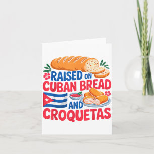Opgegroeid met Cubaans brood en croquetas Cuba-vla Kaart