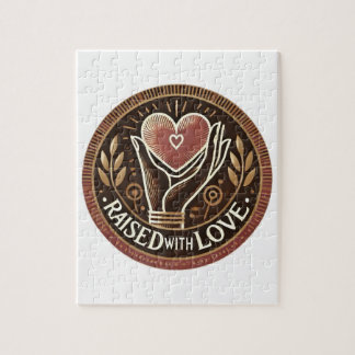 Opgegroeid met liefde Logo Puzzel