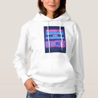Opgegroeid met mixtapes en magnetrons hoodie