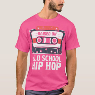 Opgegroeid op Old School Hip Hop Tshirt Cassette G