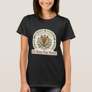 Opgekweekt op Planten en Liefde Retro Botanische M T-shirt