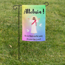 Opgeleefde Christus Paastuinvlag