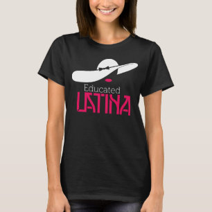 Opgeleid Latina Afstuderen T-shirt