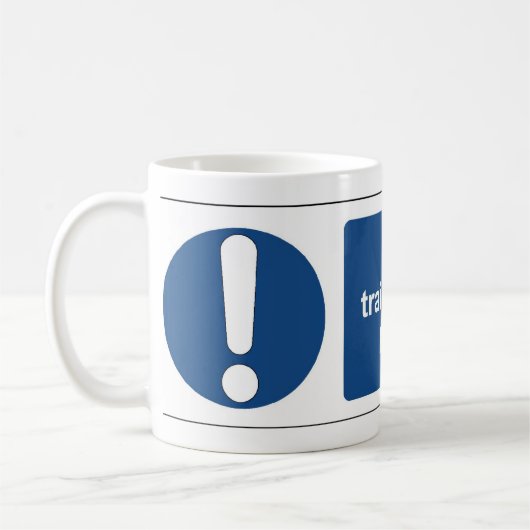 opgeleid personeel koffiemok (Links)