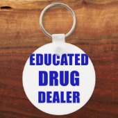 Opgeleide drugsdealer (apotheker) sleutelhanger (Voorkant)