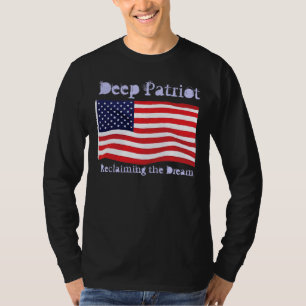 Opgeleide en geadviseerde patriot (donkere t - shi t-shirt
