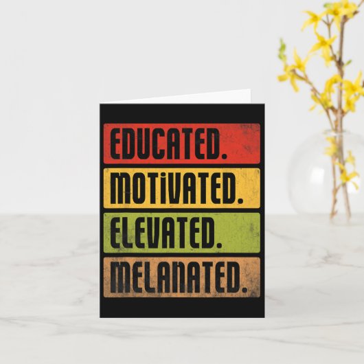 Opgeleide Gemotiveerde Verhoogde Gemelaneerde BHM Kaart (Gele Bloem)