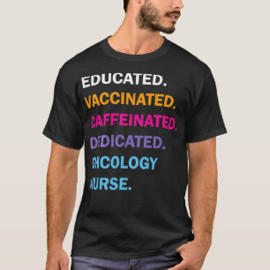 Opgeleide gevaccineerde gecaëerde specifieke oncol t-shirt