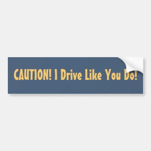 OPGELET! Ik Rijd Sticker
